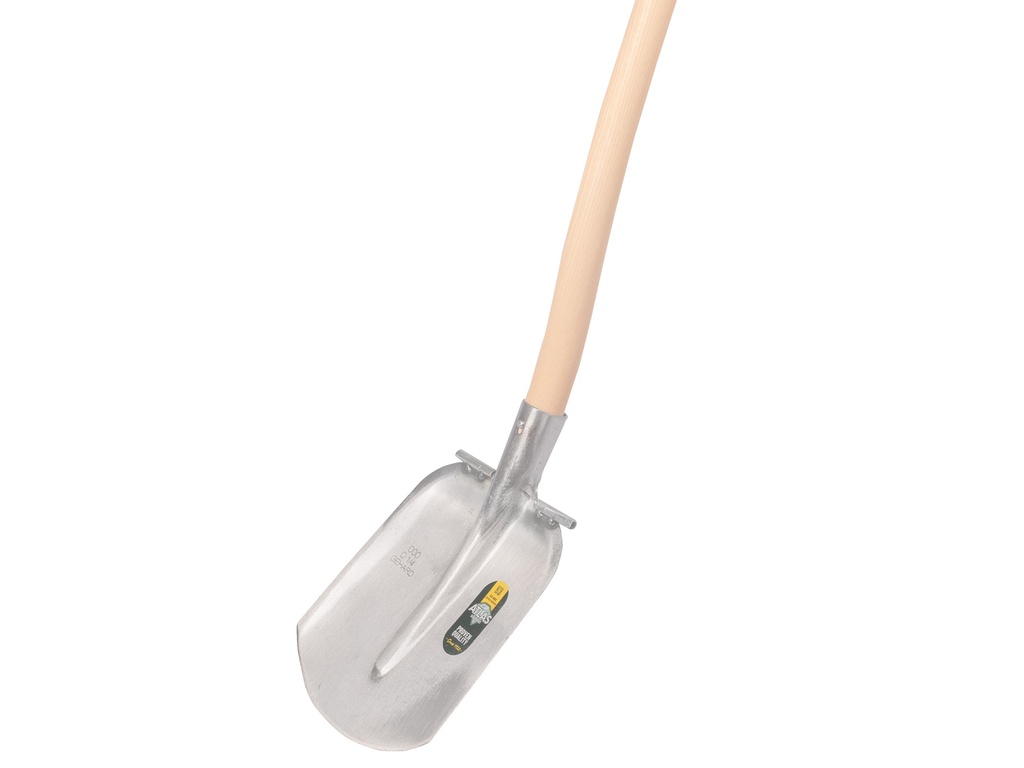 Steekbats ATLAS DIAMANT 1/4 000 gehard, gepolijst, RONDE OPSTAP, met Blijhamsteel 110 cm dubbel gebogen