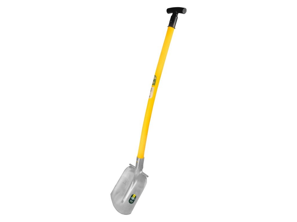 Steekbats ATLAS DIAMANT 1/4 000 gehard, gepolijst, RONDE OPSTAP, met FIBERGLAS schopsteel 95 cm