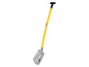 Steekbats ATLAS DIAMANT 1/4 000 gehard, gepolijst, RONDE OPSTAP, met FIBERGLAS schopsteel 95 cm