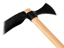 Wiedehopfhak ADLER gesmeed, hak en bijl, met ESSEN steel 105 cm