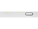 Strijklat - Afreilat LABORA 180 cm, 100 x 18 mm, met 2 libellen en 2 handgrepen