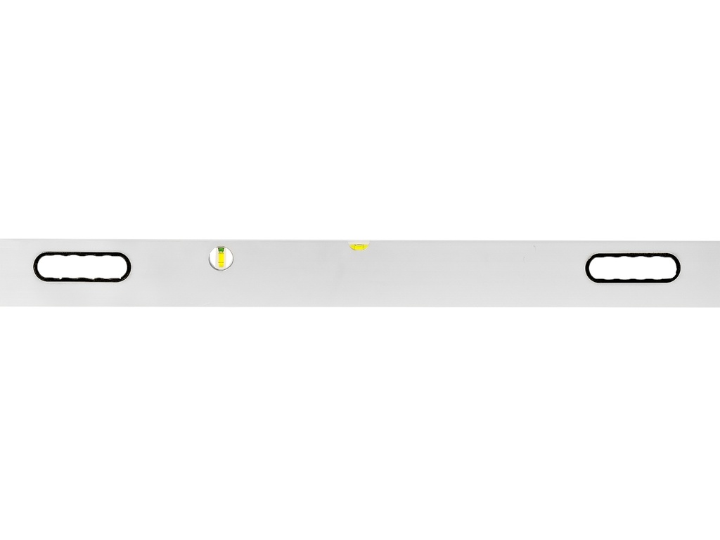 Strijklat - Afreilat LABORA 250 cm, 100 x 18 mm, met 2 libellen en 2 handgrepen