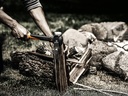Handbijl FISKARS IsoCore S, 1360 gram, steel 36 cm