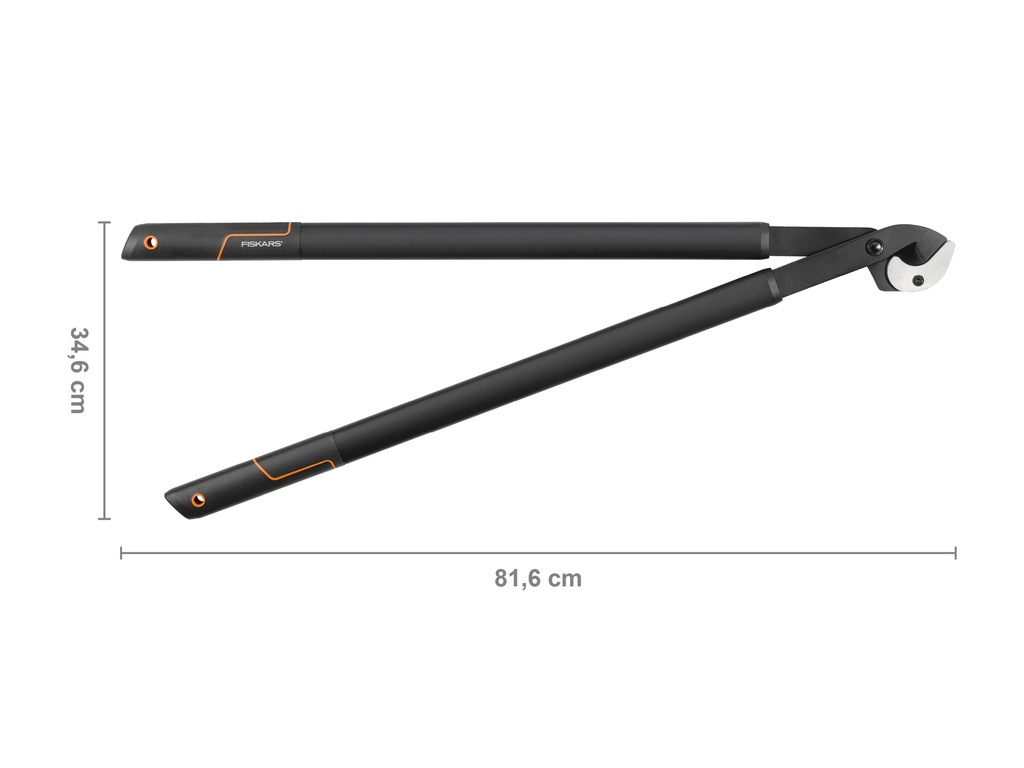 Takkenschaar FISKARS Singlestep L39 aambeeld, lengte 80 cm, knipt tot 40 mm