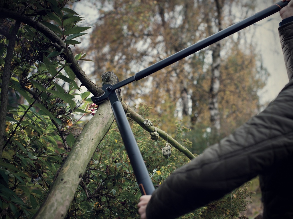 Takkenschaar FISKARS Singlestep L39 aambeeld, lengte 80 cm, knipt tot 40 mm