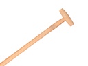 Wiedvork - Onkruidsteker DE WIT 2 tands, met ESSEN T-steel 80 cm