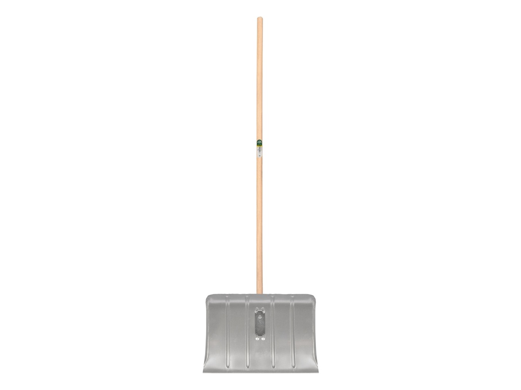 Sneeuwschuiver ATLAS staal gebogen 45 x 30 cm, met klembeugel, en TAUARI steel 150 x 2,8 cm