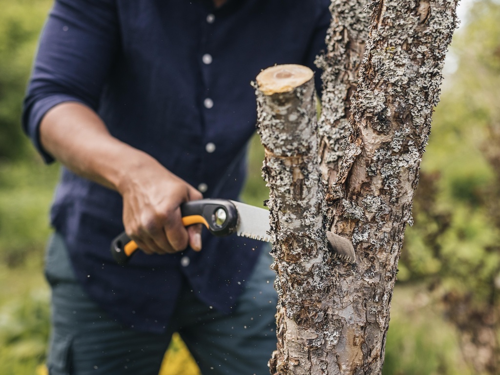 Snoeizaag - Vouwzaag FISKARS Plus SW69 met recht zaagblad 21 cm