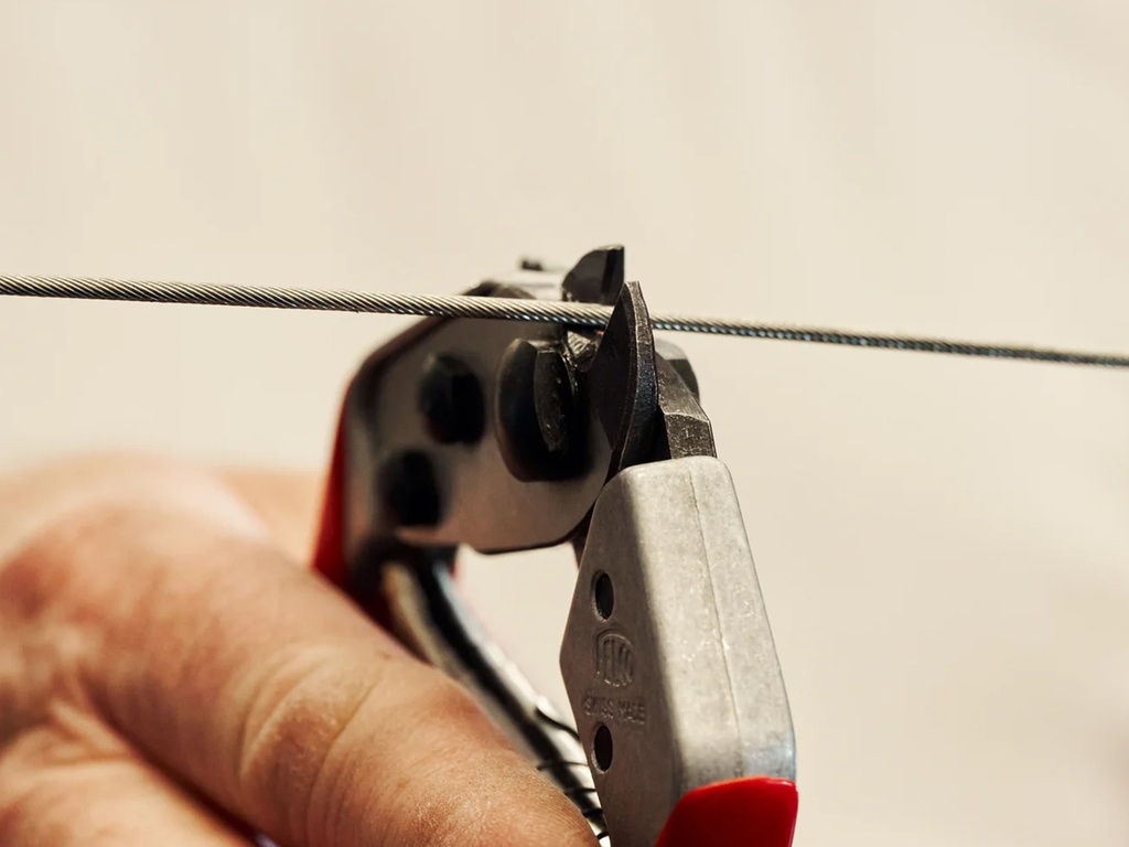 Kabelschaar - Staaldraadtang FELCO C7 HP, vervangbare snijkop, knipcapaciteit tot 7 mm