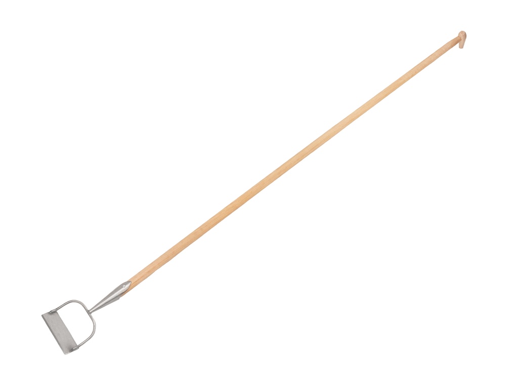 Beugelschoffel ATLAS gesmeed 15 cm, met TAUARI steel 170 x 3,0 cm en druppelkruk