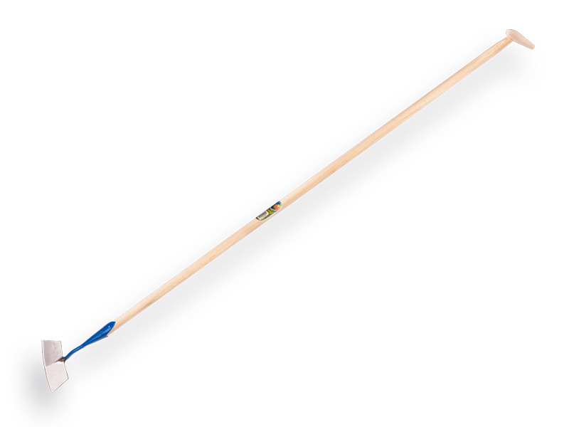 Schoffel DE WIT Betuws model gesmeed 18 cm, met ATLAS steel 170 x 3,0 cm en druppelkruk