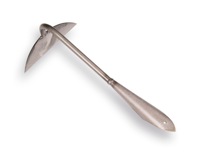 Hak ATLAS gesmeed 14 cm, zonder steel