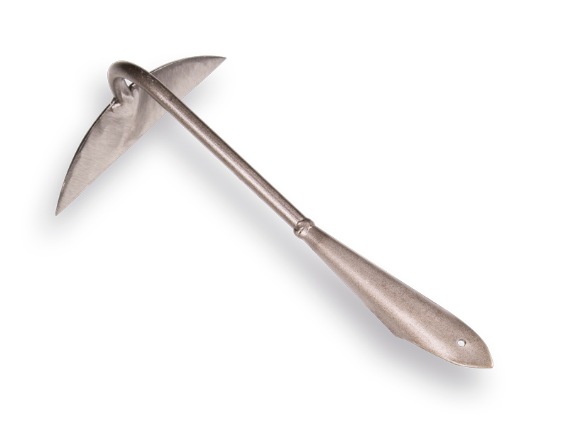 [1013018] Hak ATLAS gesmeed 18 cm, zonder steel