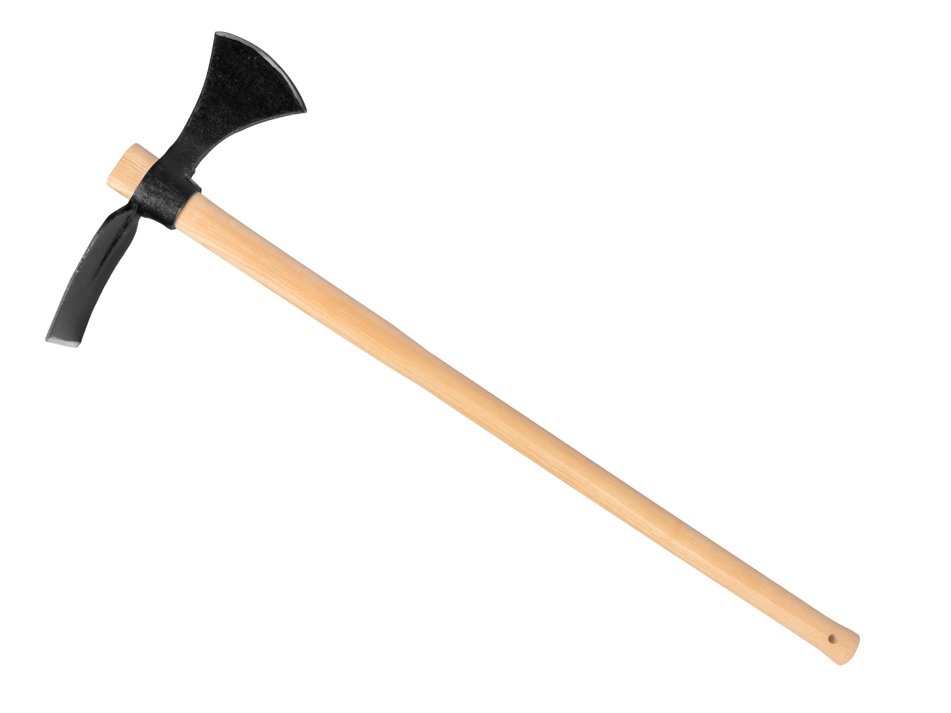 [1014510] Wiedehopfhak ADLER gesmeed, hak en bijl, met ESSEN steel 105 cm