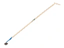 Discusschoffel DE WIT gesmeed 9 cm, met ATLAS steel 170 x 3,0 cm en druppelkruk
