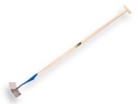 Schoffel DE WIT Westlands model 9" of 22,5 cm, met ATLAS steel 160 x 3,2 cm en doorgestoken hilt