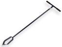 Grondboor DE WIT gesmeed 12 cm, lengte 123 cm