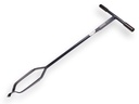 Grondboor DE WIT 14 cm verlengbaar, met gedraaide punt, lengte 127 cm