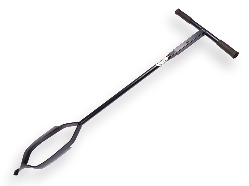 [1020716] Grondboor DE WIT 16 cm verlengbaar, met gedraaide punt, lengte 127 cm