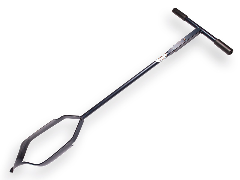 [1020719] Grondboor DE WIT 20 cm verlengbaar, met gedraaide punt, lengte 127 cm