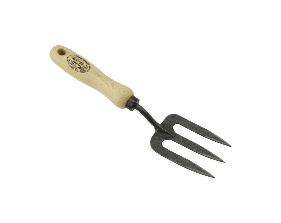 [1025090] Handvorkje DE WIT X-treme 3 tands klein, 27,5 x 6,5 cm, ESSEN handvat 14 cm