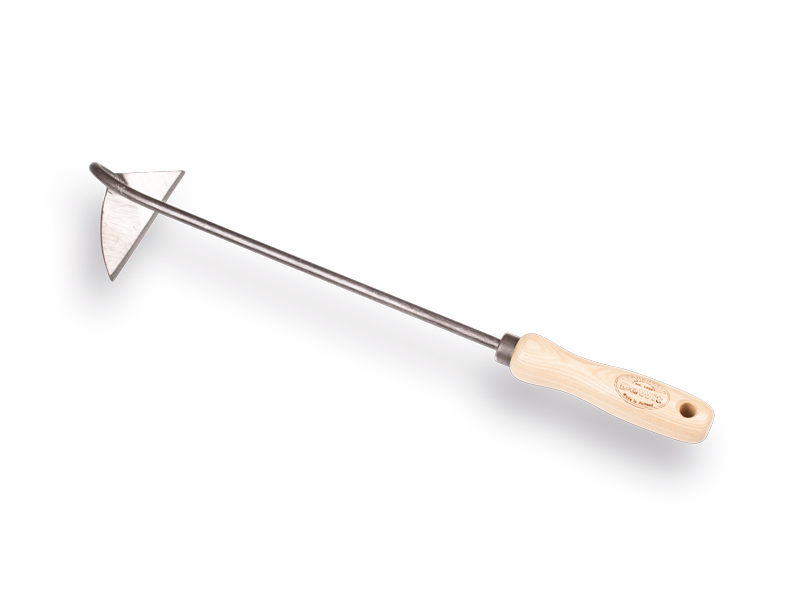 [1025100] Schrepel DE WIT 10 cm, gesmeed en gepolijst, met ESSEN handvat 14 cm