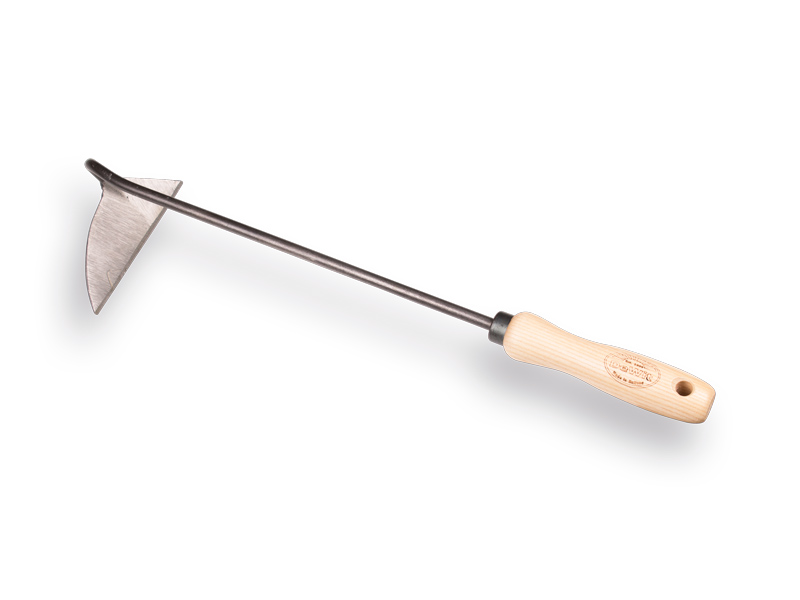 Schrepel DE WIT 12 cm, gesmeed en gepolijst, met ESSEN handvat 14 cm