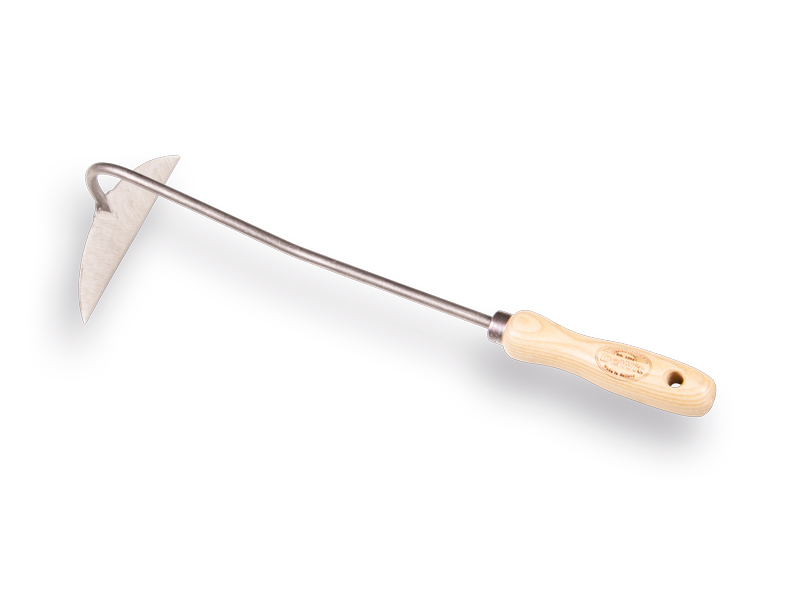 [1025170] Schrepel - Handhak DE WIT halve maan 14 cm, gepolijst, met ESSEN handvat 14 cm