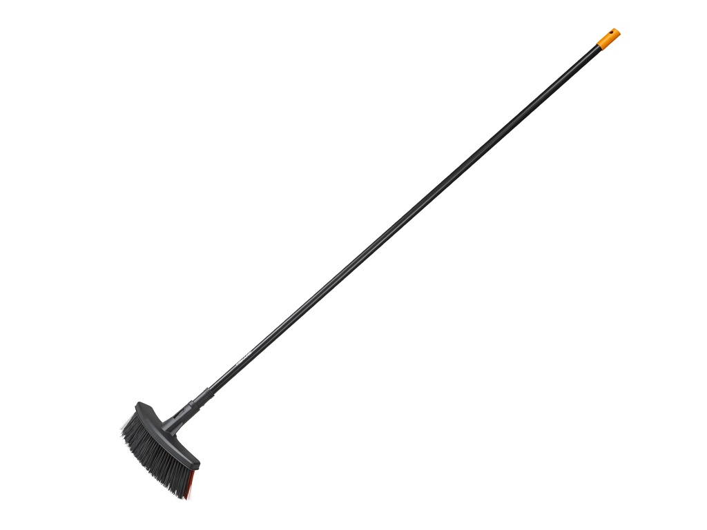 [1025921] Bezem FISKARS Solid M 38 cm, met aluminium steel 150 cm en ophangoog
