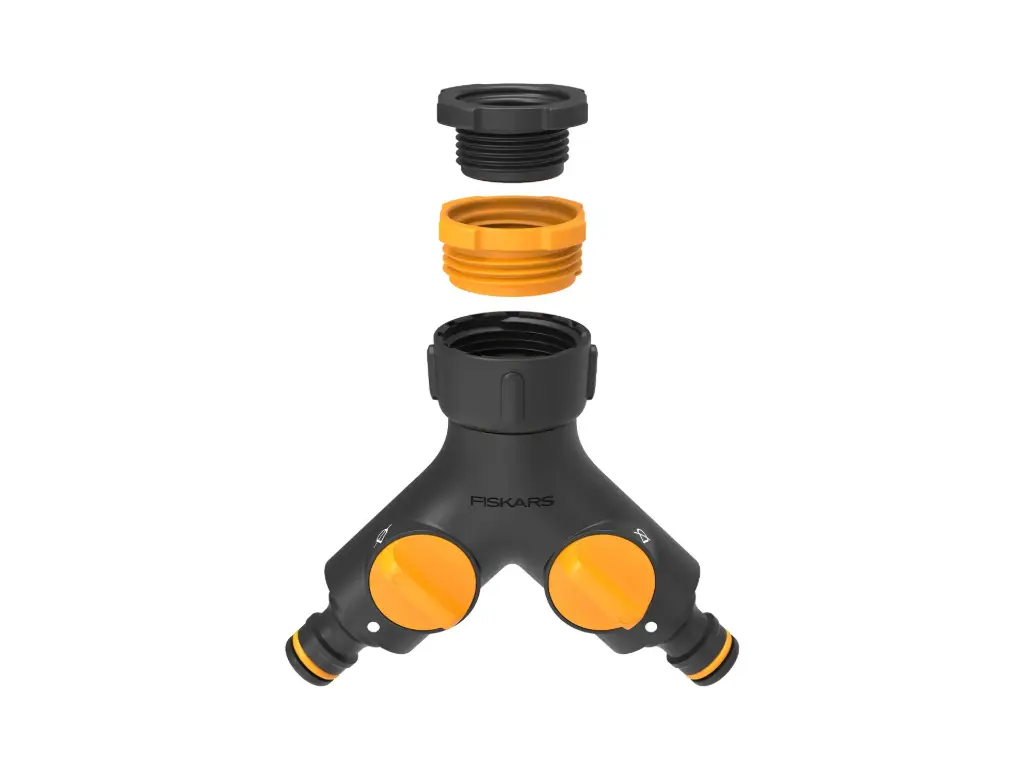 [1027061] FISKARS Kraankoppeling 2-weg Multi