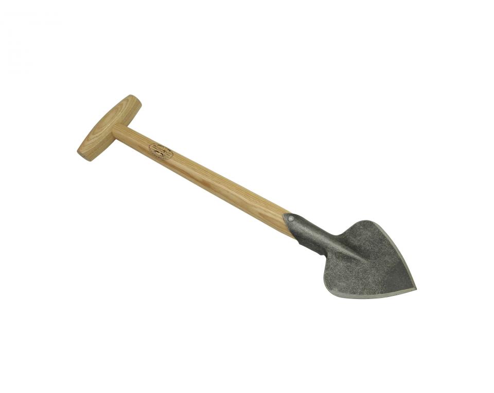 [1030035] Plantgraafje - Tuinschopje DE WIT met ESSEN T-steel 40 cm