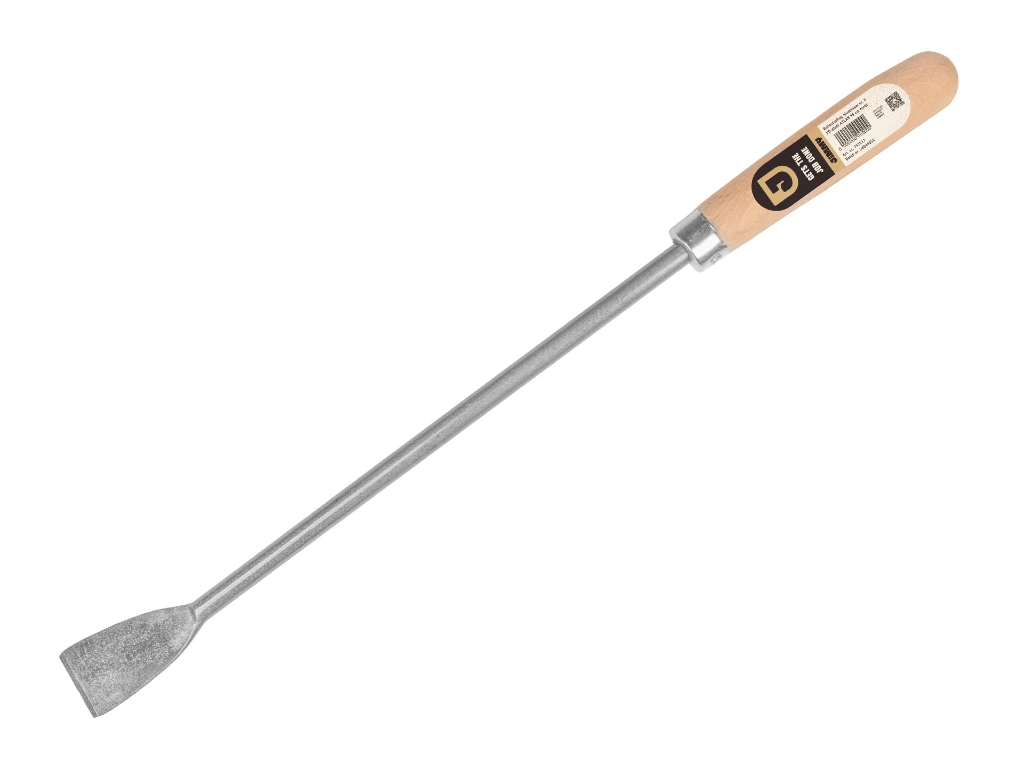 [1030045] Aspergemes - Onkruidsteker Jimmy gesmeed 44 cm, met ergonomische houten greep