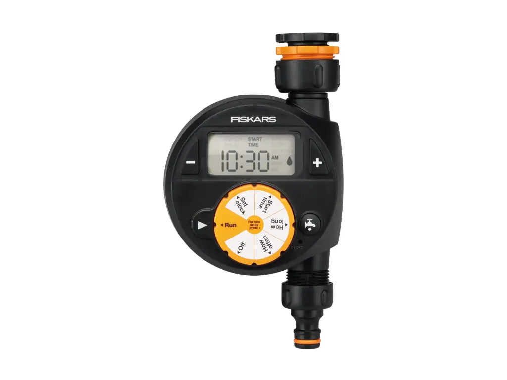 FISKARS Watertimer met enkele uitlaat