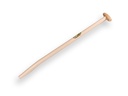 Blijhamsteel ATLAS 95 cm licht gebogen, met doorgestoken hilt
