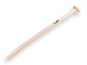 Blijhamsteel ATLAS 100 cm licht gebogen, met doorgestoken hilt