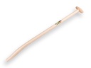 Blijhamsteel ATLAS 100 cm sterk gebogen, met doorgestoken hilt