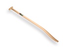 Blijhamsteel ATLAS 100 cm dubbel gebogen, met doorgestoken hilt