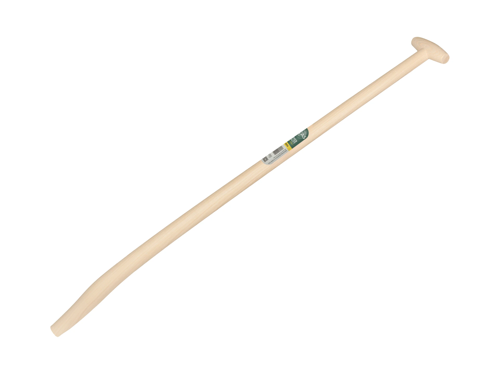 Blijhamsteel ATLAS 110 cm sterk gebogen, met doorgestoken hilt