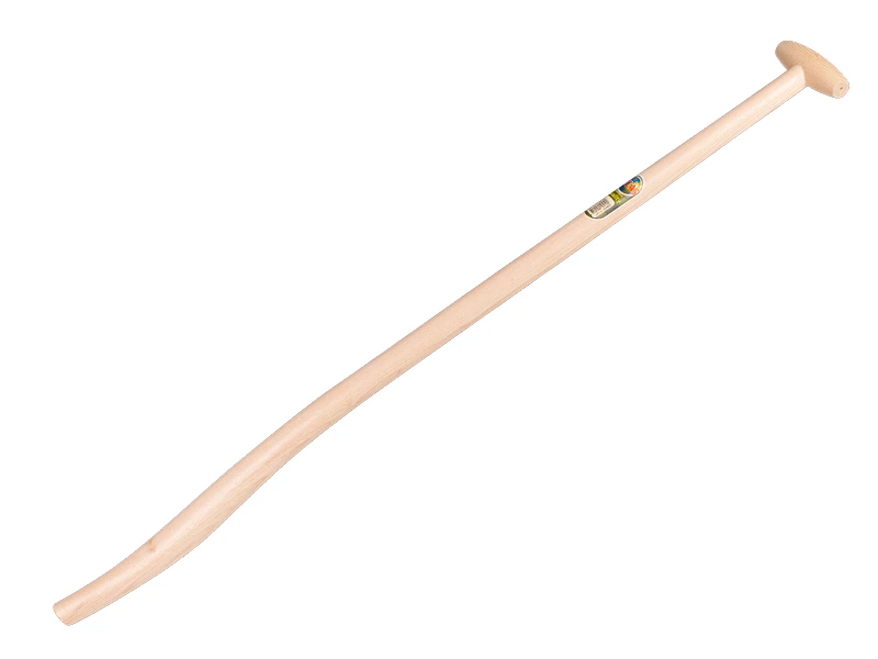 [110410] Blijhamsteel ATLAS 110 cm extra dubbel gebogen, met doorgestoken hilt