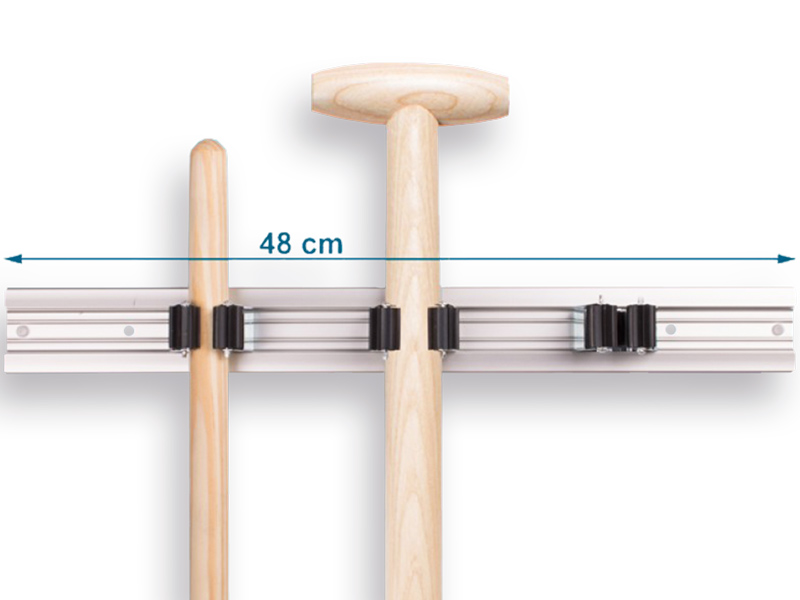 [1107430] Vario rail PRAX 48 cm voor PRAX steelklemmen