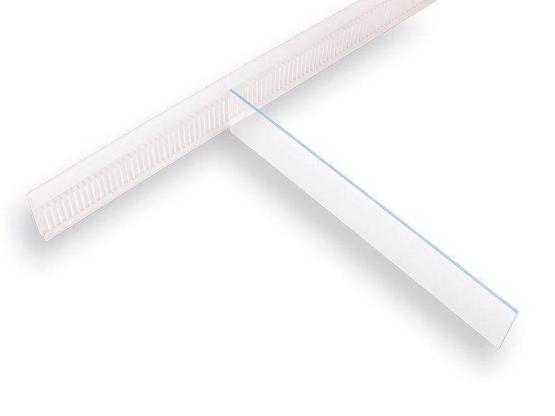 [1212710] Separatie perspex voor vakverdeling 44 x 7,5 cm