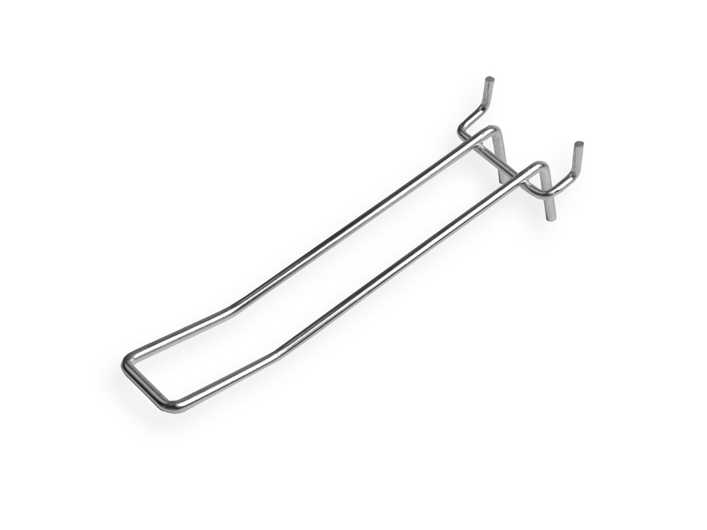 Haak 16 cm dubbel, voor perfowand