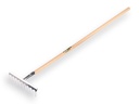 Tuinhark Jimmy verzinkt met 10 gebogen tanden, met IKAPE steel 150 x 2,8 cm. FSC 100%