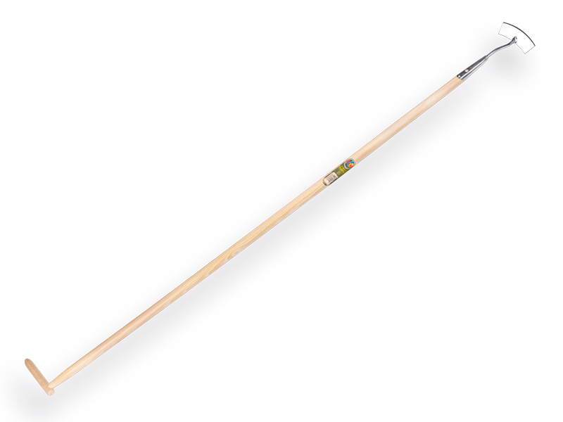 [1302500] Schoffel Jimmy rond model verzinkt 14 cm, met IKAPE steel 160 x 2,8 cm en flesmodel hilt. FSC 100%