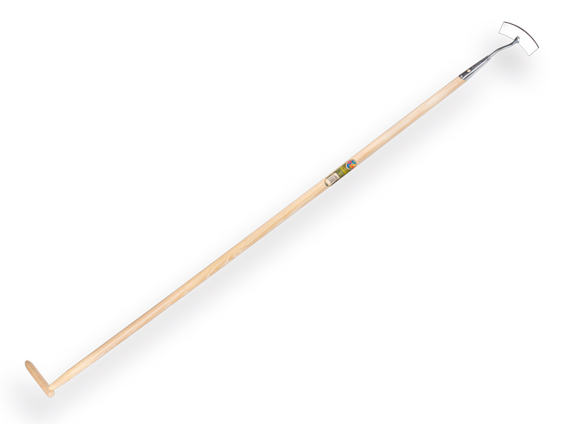Schoffel Jimmy rond model verzinkt 16 cm, met IKAPE steel 160 x 2,8 cm en flesmodel hilt. FSC 100%