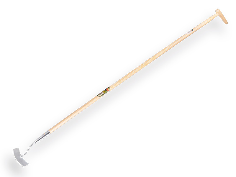 [1302700] Schoffel Jimmy rond model verzinkt 18 cm, met IKAPE steel 160 x 2,8 cm en flesmodel hilt. FSC 100%