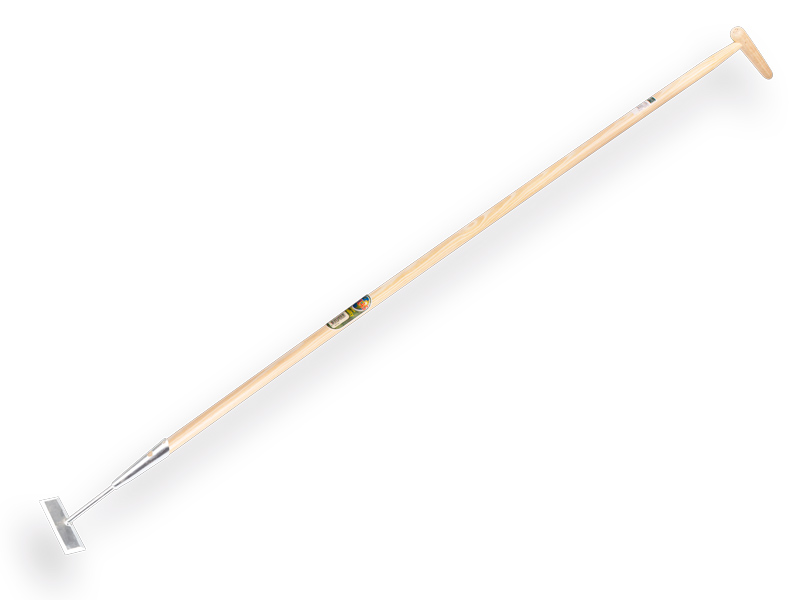 [1302928] Schoffel recht model verzinkt 14 cm, met IKAPE steel 160 x 2,8 cm en flesmodel hilt. FSC 100%