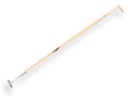 Schoffel Jimmy recht model verzinkt 14 cm, met IKAPE steel 160 x 2,8 cm en flesmodel hilt. FSC 100%