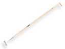 Schoffel Jimmy recht model verzinkt 18 cm, met IKAPE steel 160 x 2,8 cm en flesmodel hilt. FSC 100%