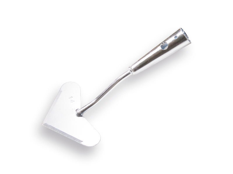 Schoffel hart model verzinkt 14 cm, zonder steel